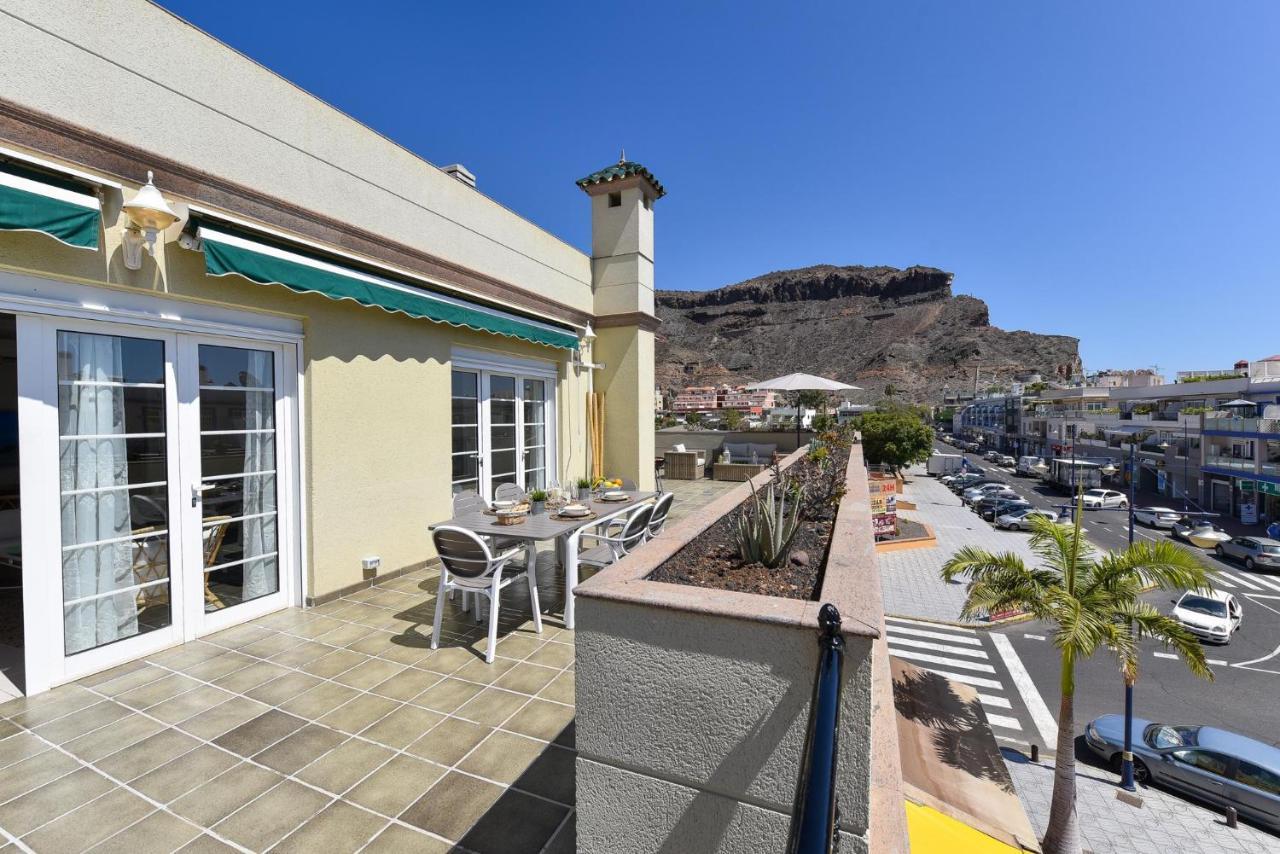 Penthouse Daniela In Puerto Mogan IX Apartment Пуерто де Мохан Екстериор снимка