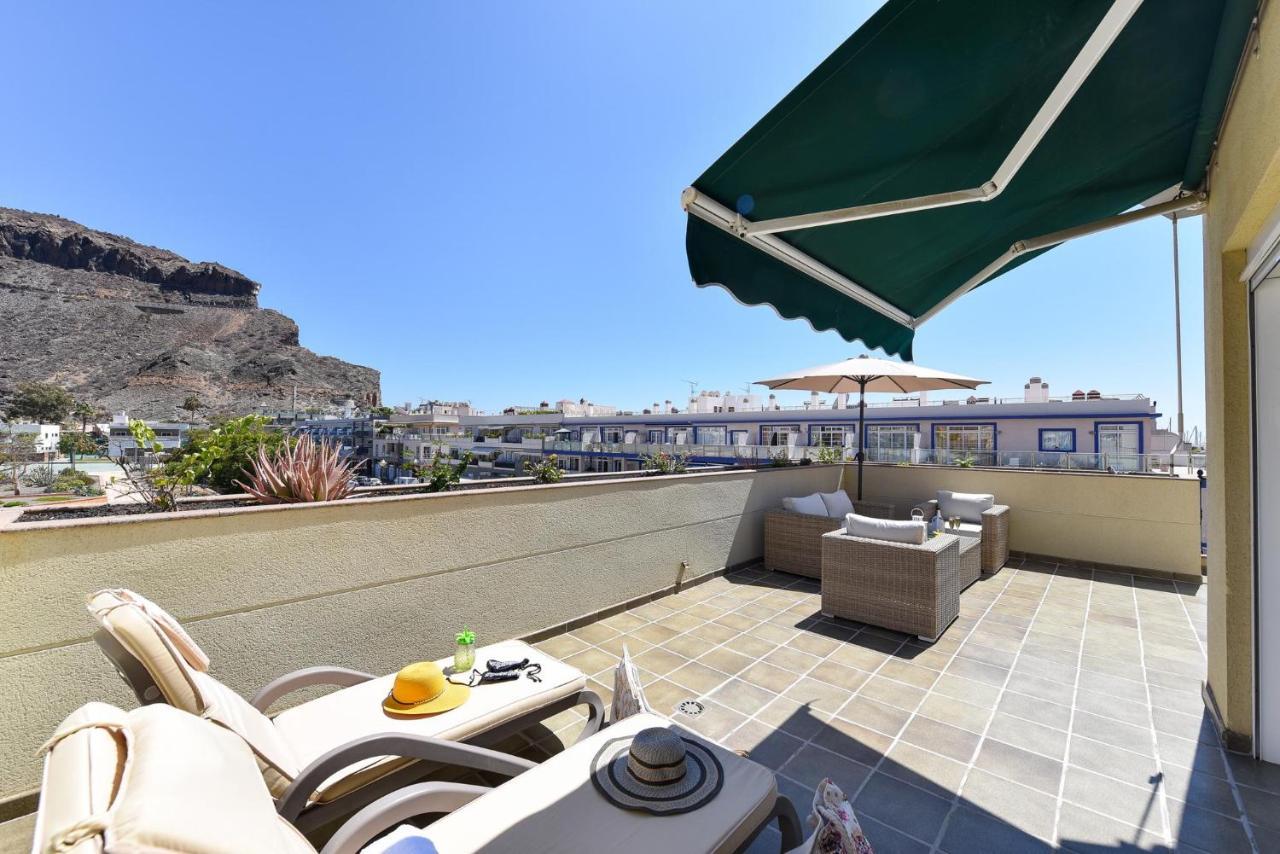 Penthouse Daniela In Puerto Mogan IX Apartment Пуерто де Мохан Екстериор снимка